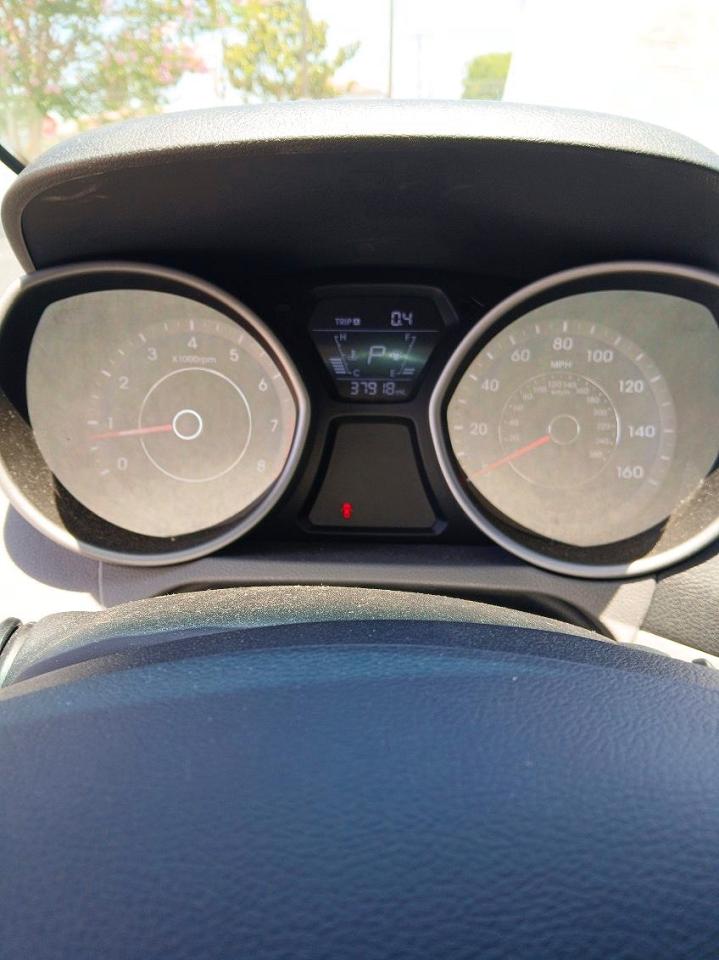 2015 Hyundai Elantra Se Gray vin: KMHDH4AE9FU450027