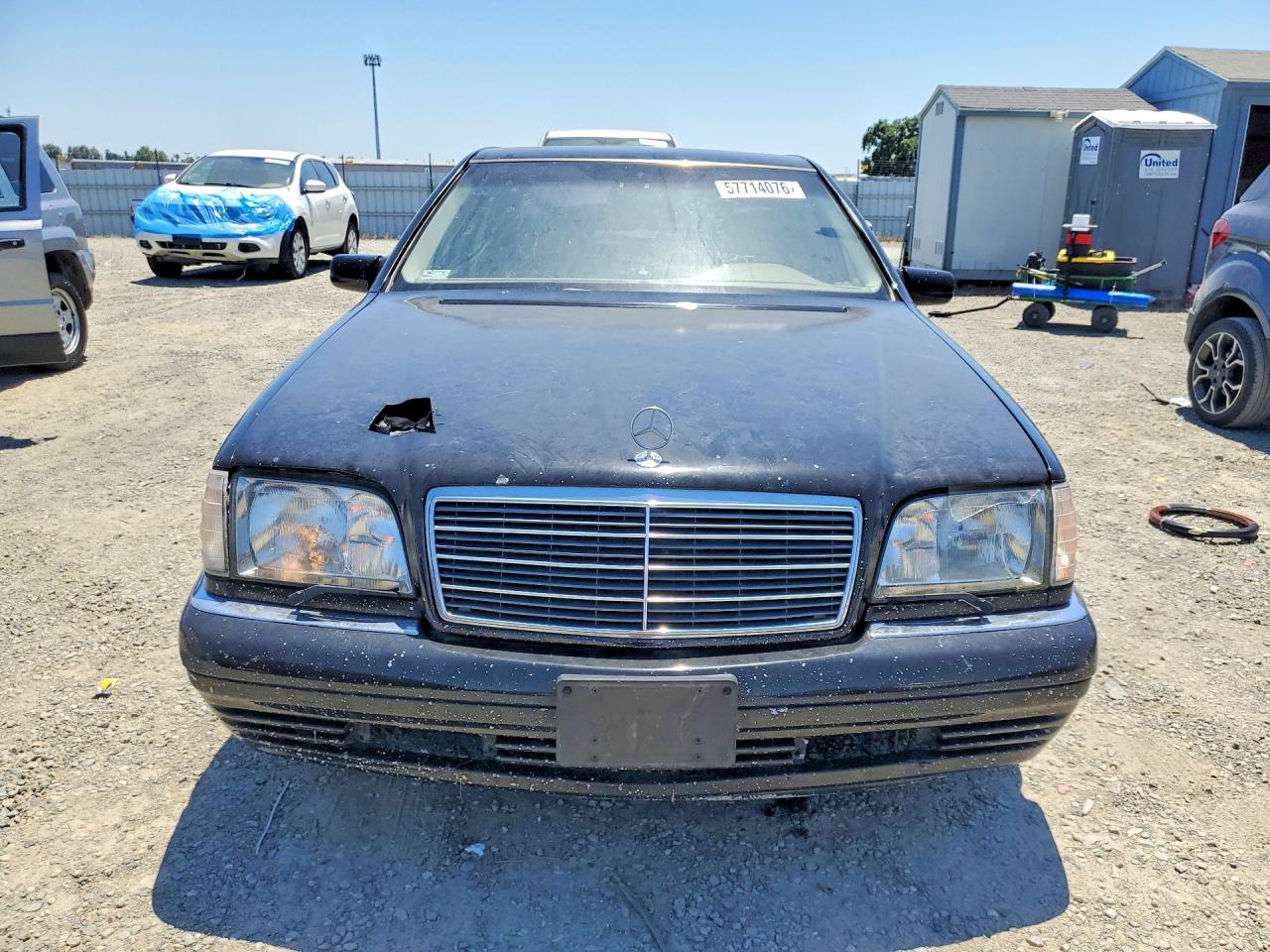 1999 Mercedes-benz S 320 Black vin: WDBGA33G5XA407062