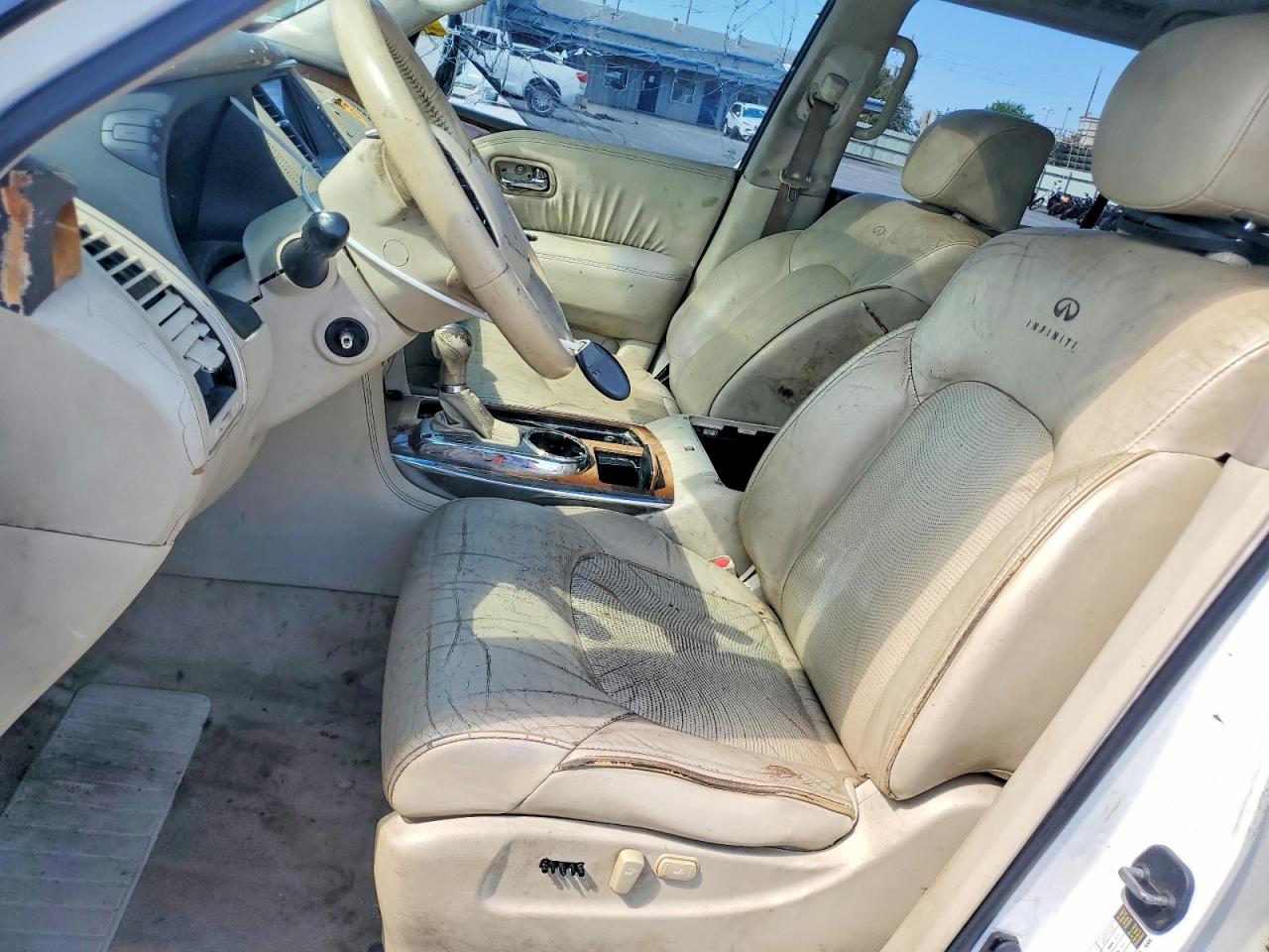 2011 Infiniti Qx56 Base White vin: JN8AZ2NE1B9006161