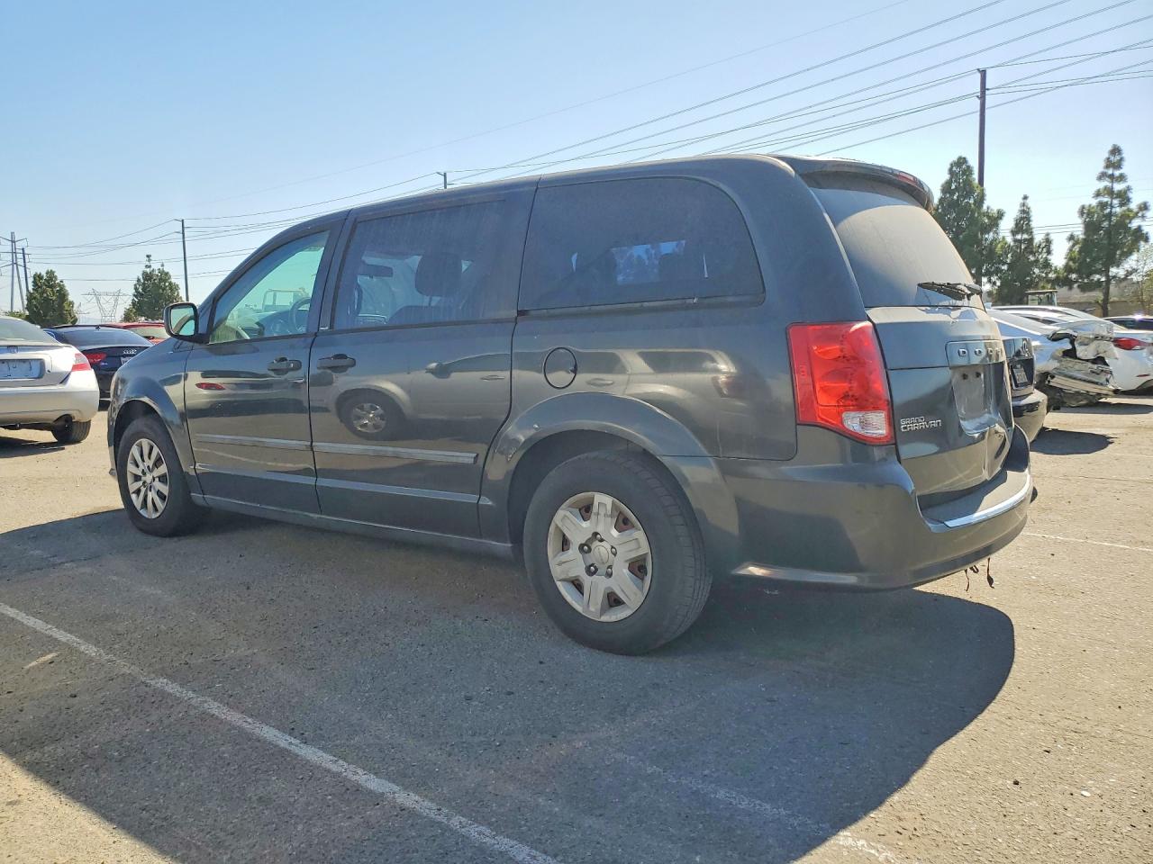 2012 Dodge Grand Caravan Se Серый vin: 2C4RDGBG1CR258214