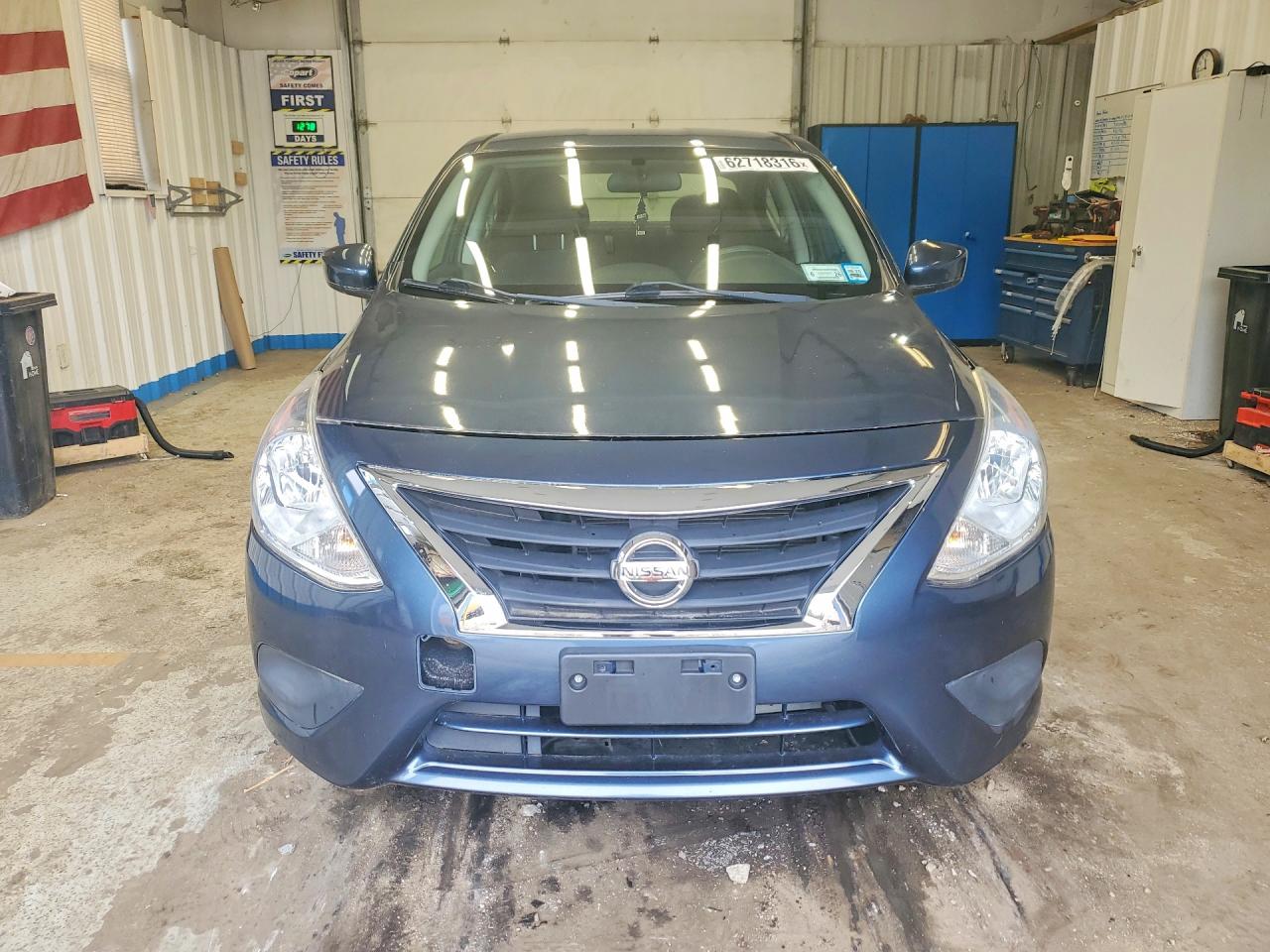 2015 Nissan Versa 1.6 Sv Blue vin: 3N1CN7AP6FL837868