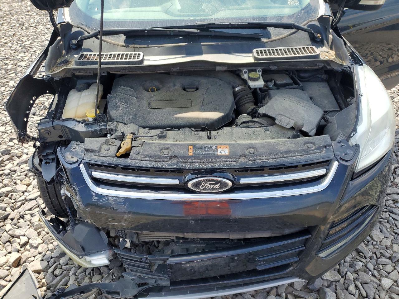 2014 Ford Escape Titanium Black vin: 1FMCU9J98EUC80510