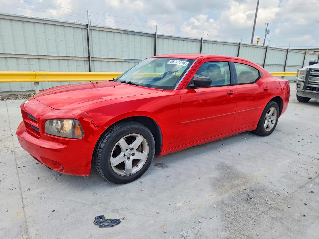 2009 Dodge Charger Red vin: 2B3KA43D79H602688