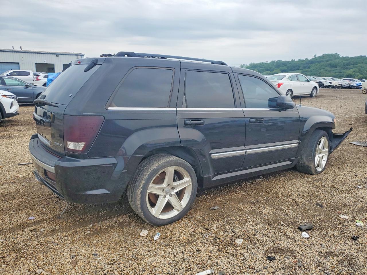2007 Jeep Grand Cherokee Srt-8 Black vin: 1J8HR78357C652114