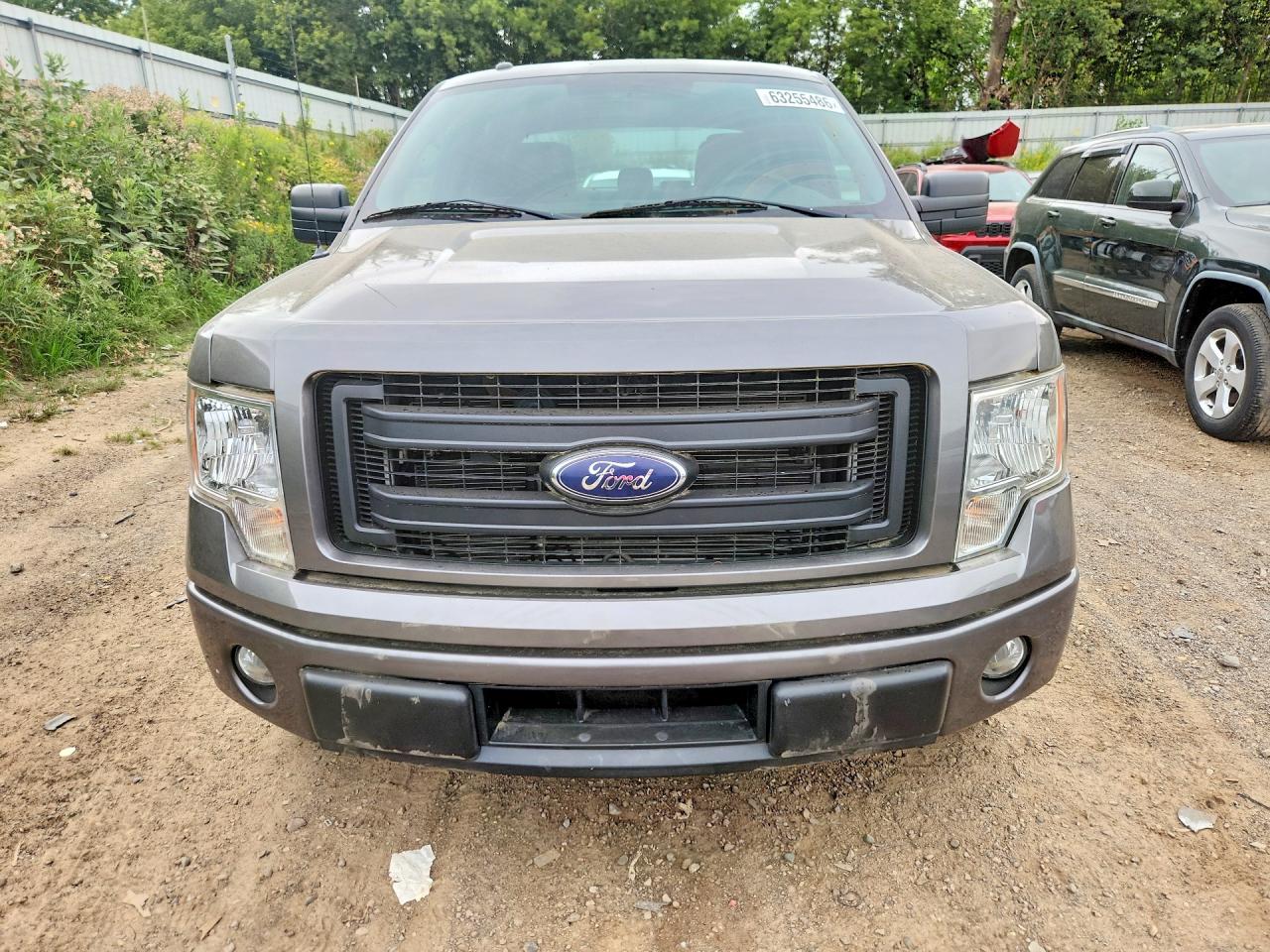 2014 Ford F150 Supercrew Gray vin: 1FTFW1CF6EFC30709