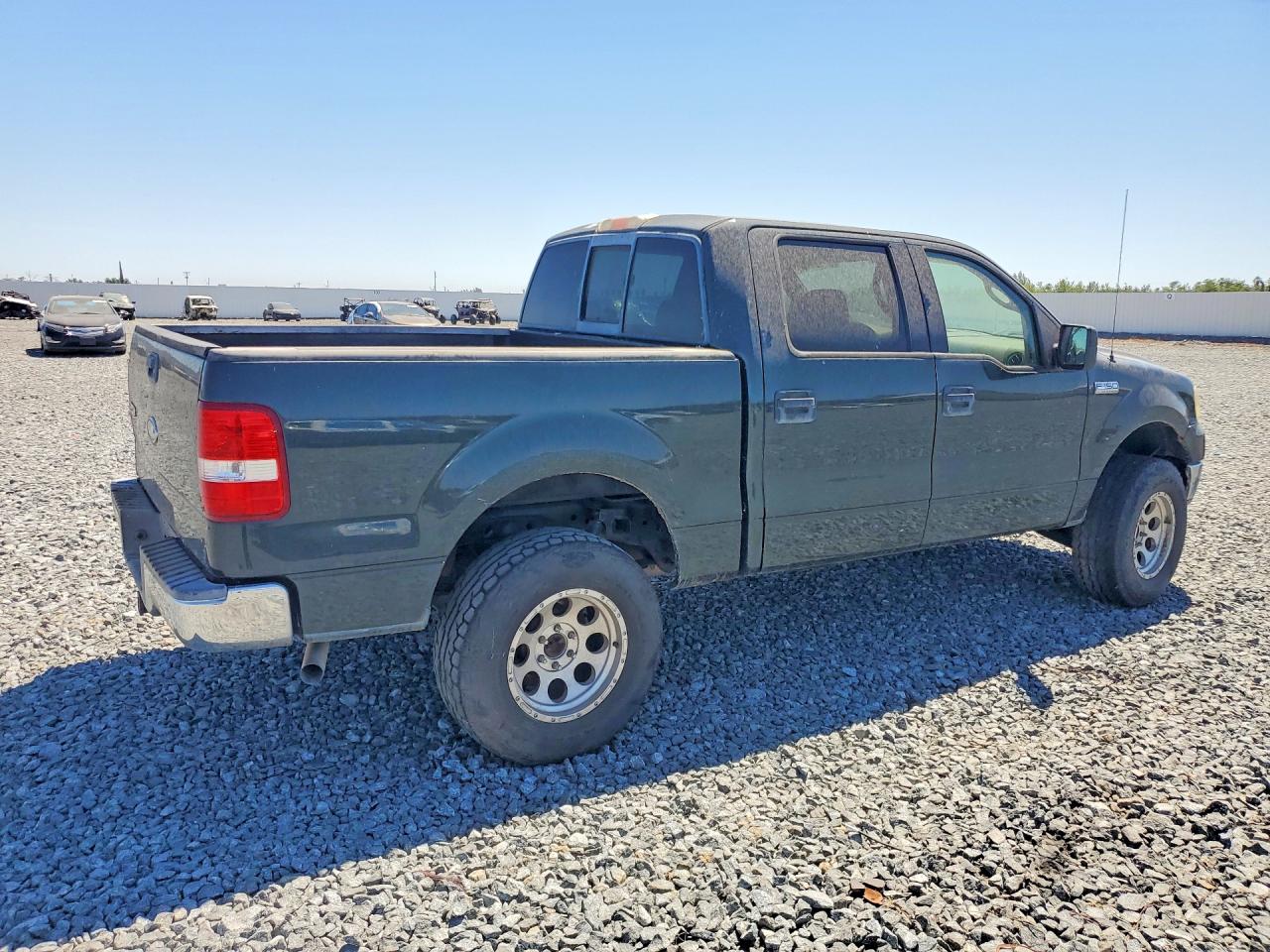 2004 Ford F150 Supercrew Green vin: 1FTPW14544KD41601