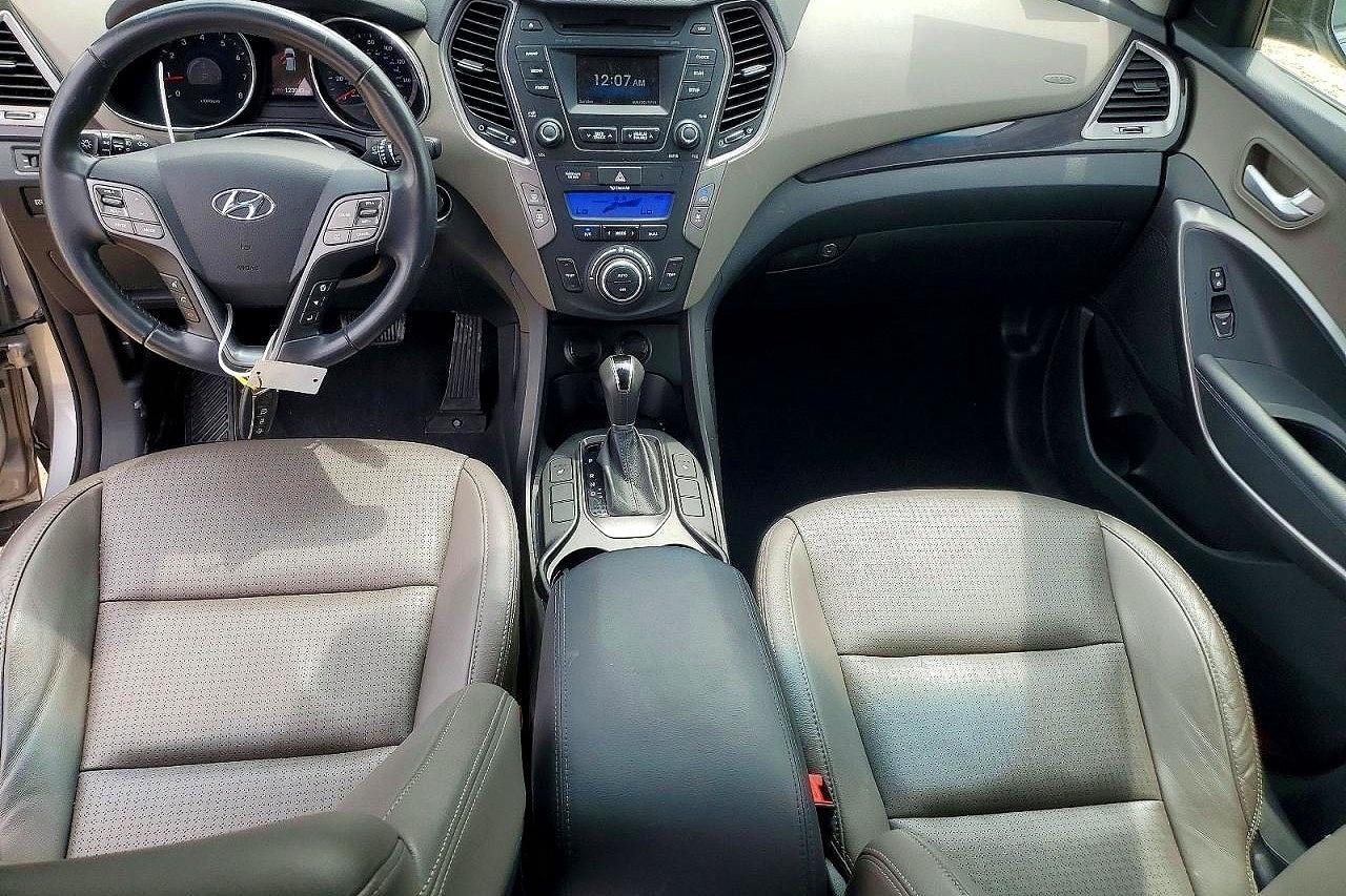2014 Hyundai Santa Fe Gls Серый vin: KM8SNDHF2EU076213