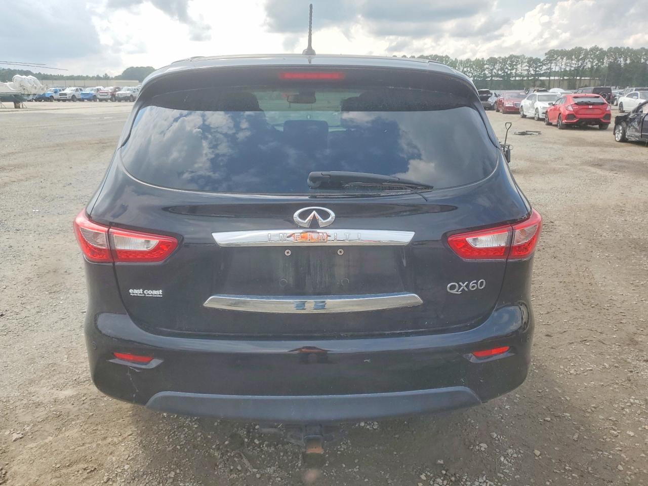 2015 Infiniti Qx60 Base Black vin: 5N1AL0MM7FC500216