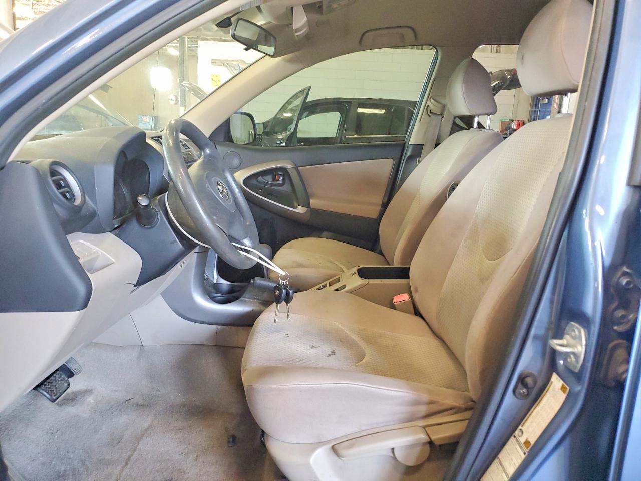 2007 Toyota Rav4 Base Blue vin: JTMBD33V275091968