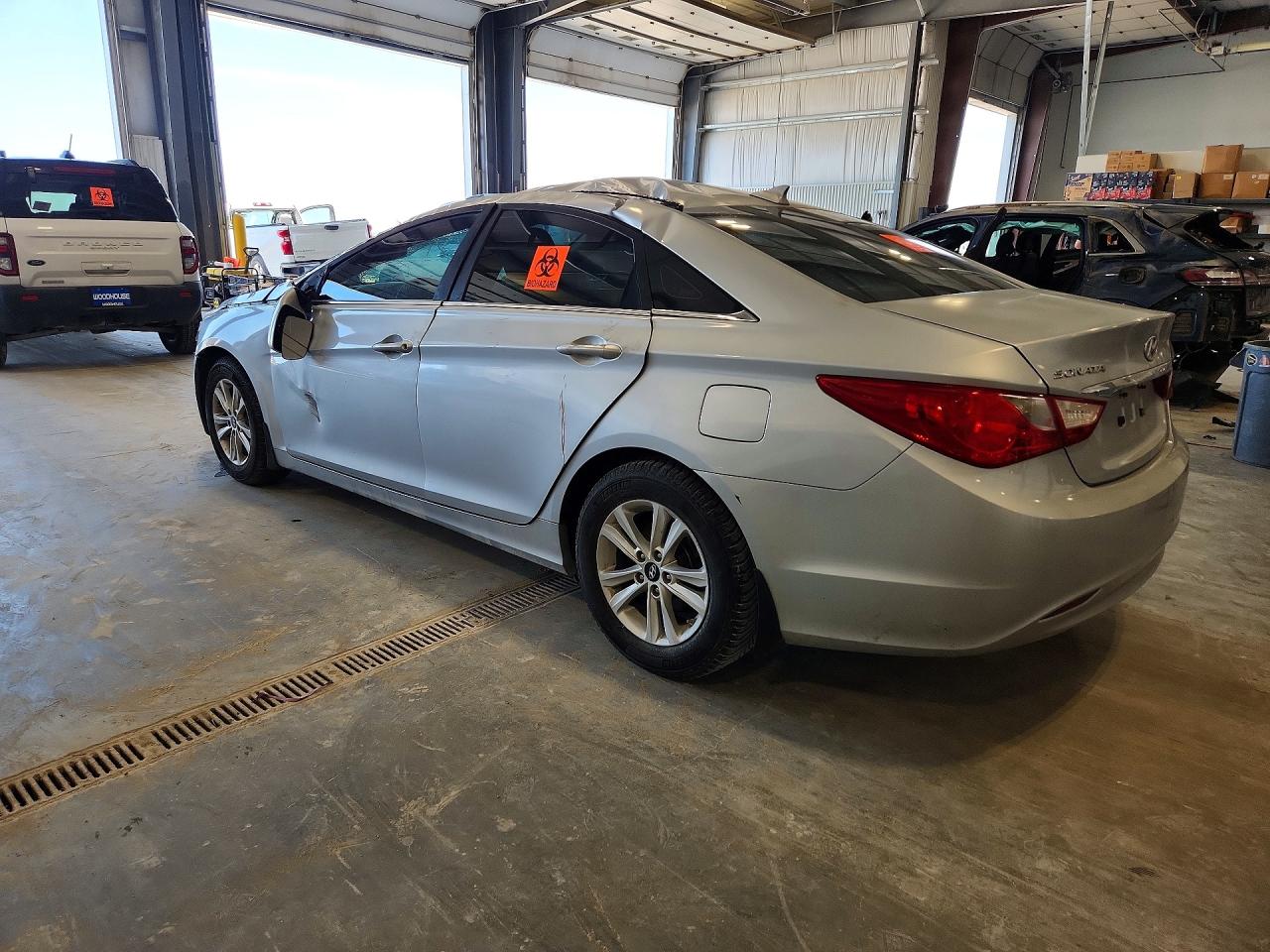 2012 Hyundai Sonata Gls Silver vin: 5NPEB4AC5CH425964