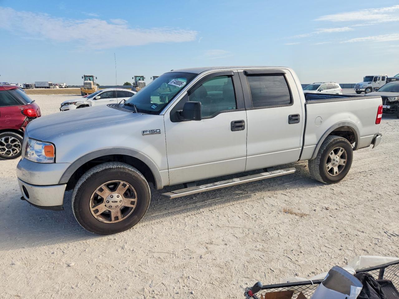 2008 Ford F150 Supercrew Silver vin: 1FTPW14V98FB22809