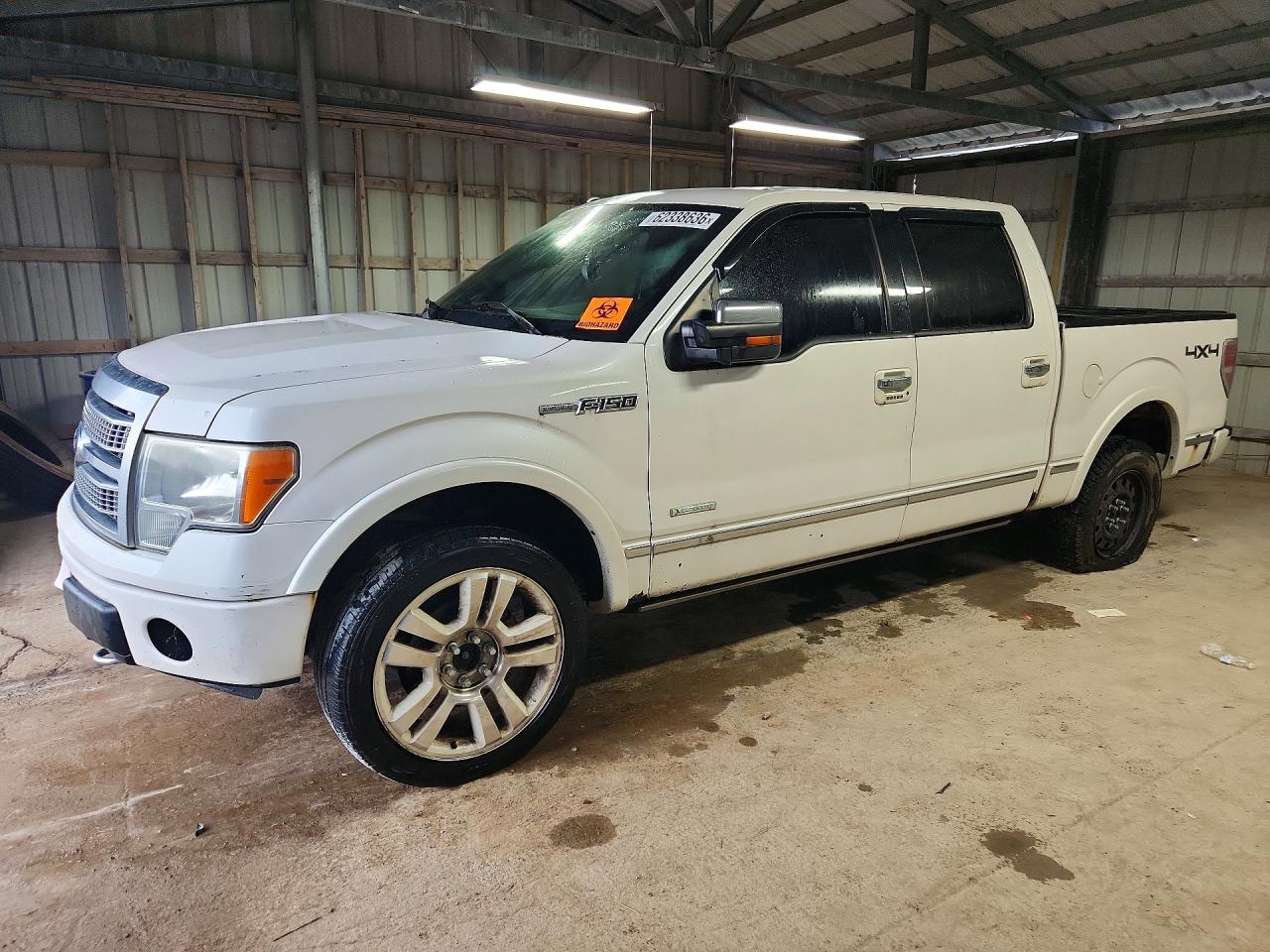 2011 Ford F150 Supercrew White vin: 1FTFW1ET8BFB47586