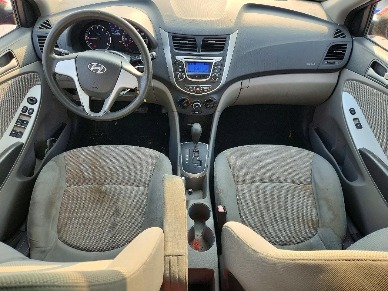 2013 Hyundai Accent Gls Red vin: KMHCT4AE0DU375631
