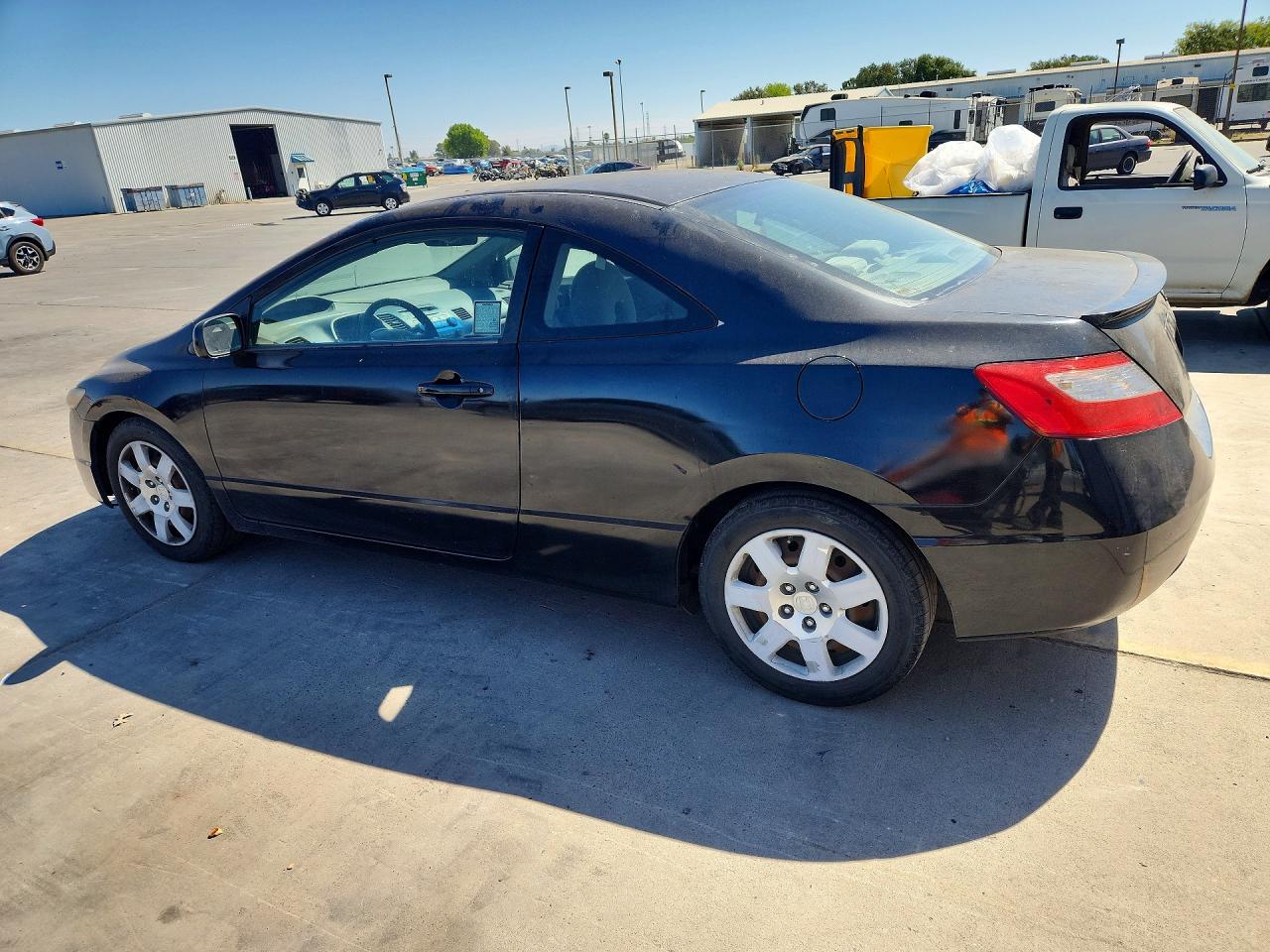 2010 Honda Civic Lx Black vin: 2HGFG1A60AH508837