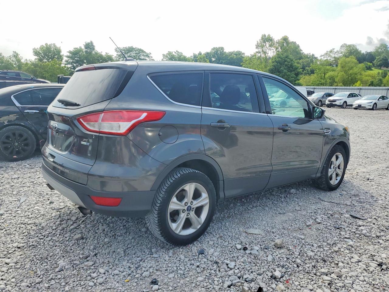 2015 Ford Escape Se Gray vin: 1FMCU9G97FUB82125