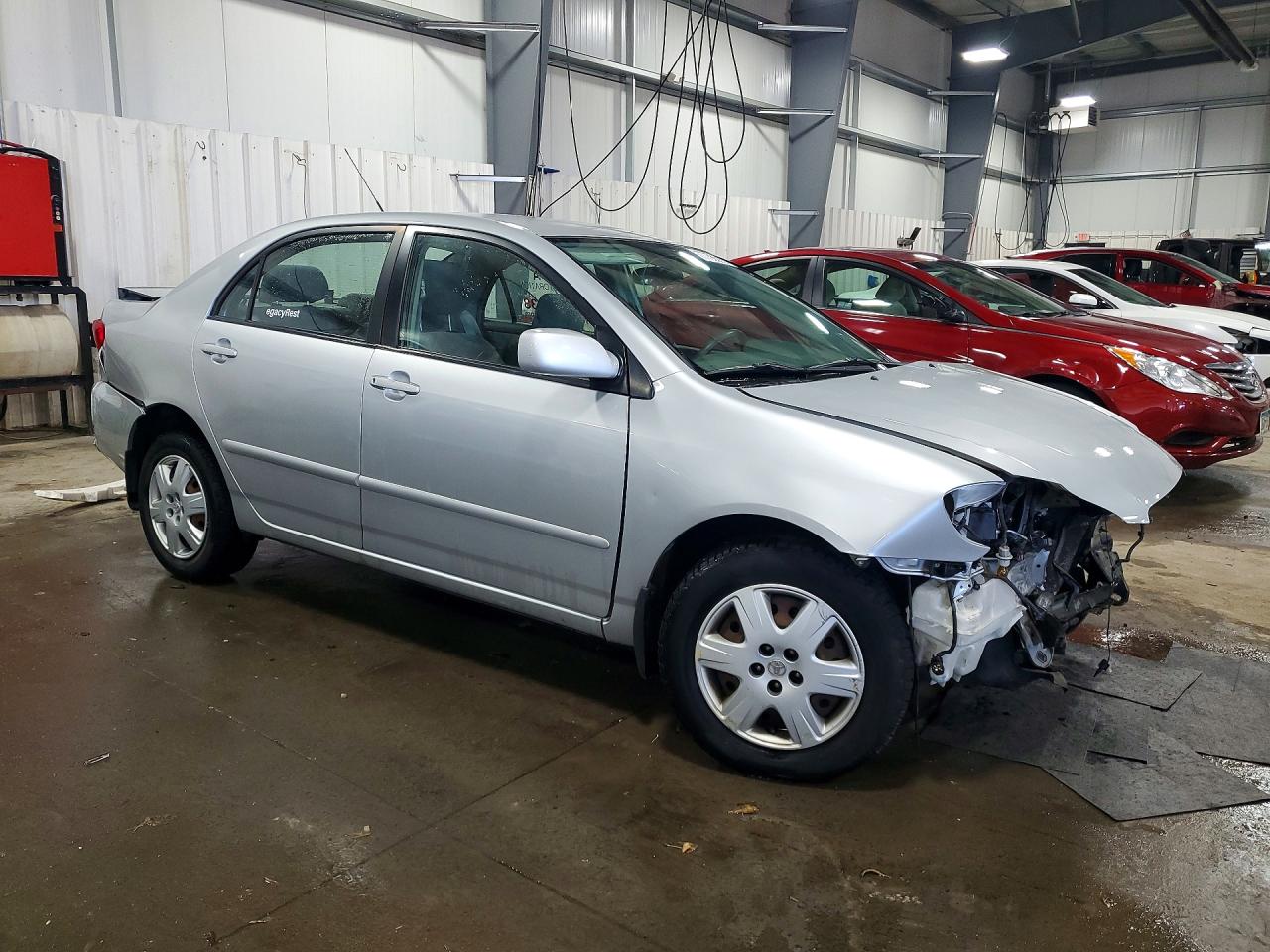 2006 Toyota Corolla Ce Silver vin: 1NXBR30E66Z635703
