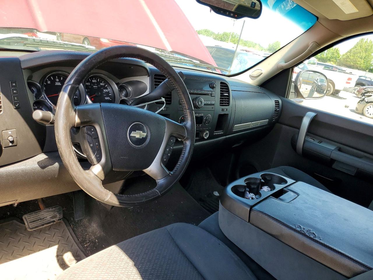 2007 Chevrolet Silverado C1500 Burgundy vin: 2GCEC19J171572384