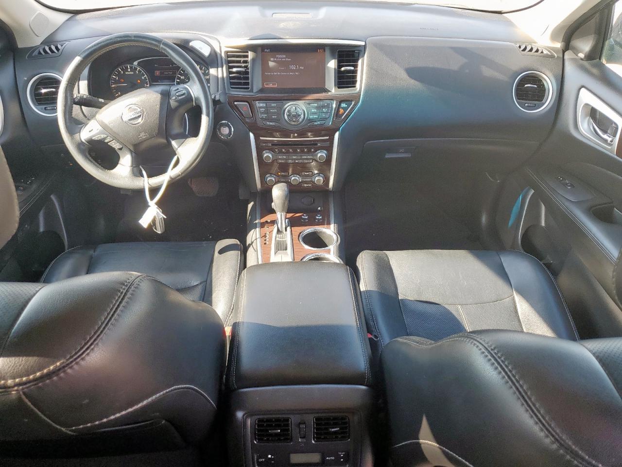 2015 Nissan Pathfinder S Black vin: 5N1AR2MN0FC716668