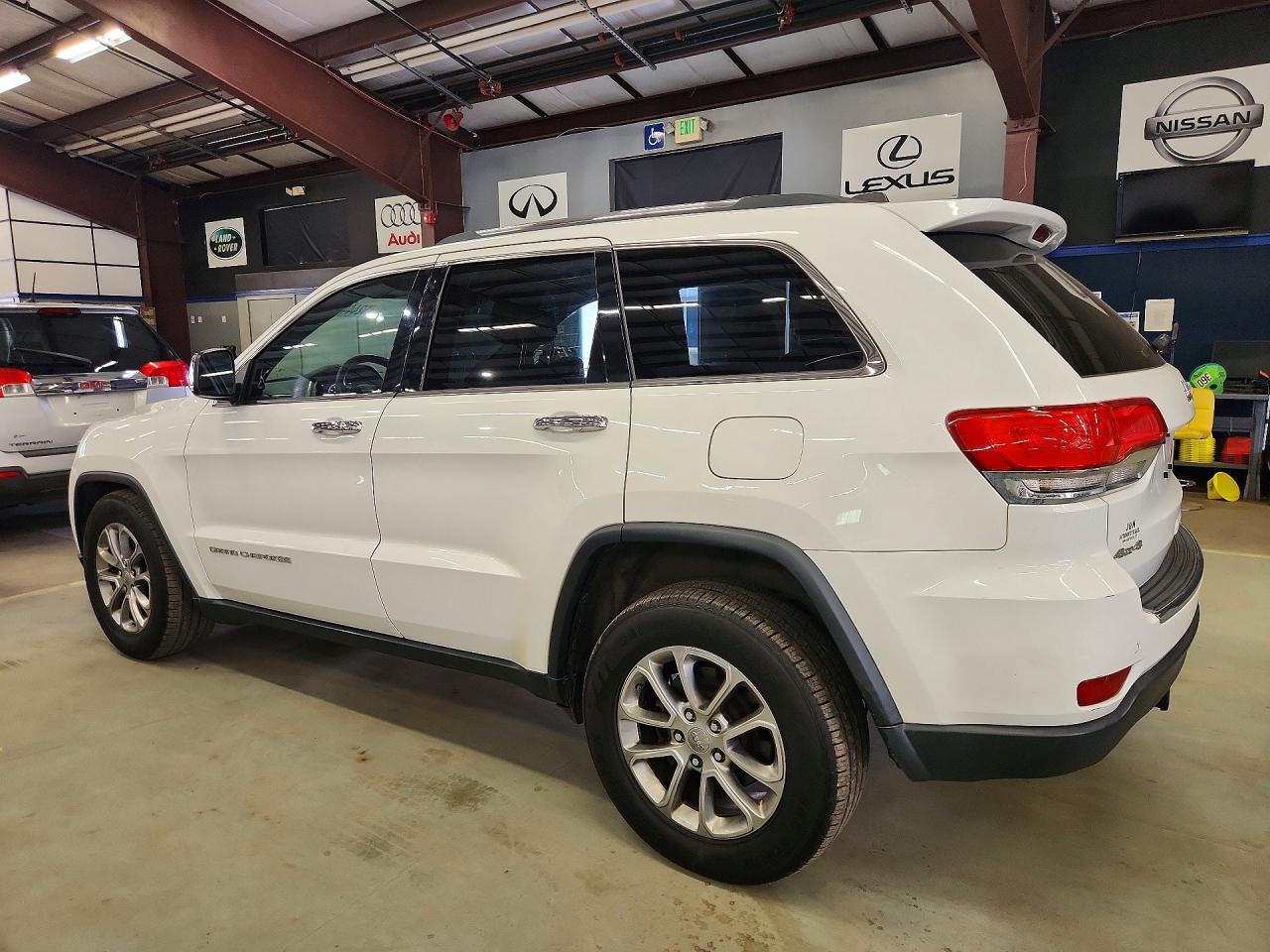 2015 Jeep Grand Cherokee Limited Белый vin: 1C4RJFBG1FC712509