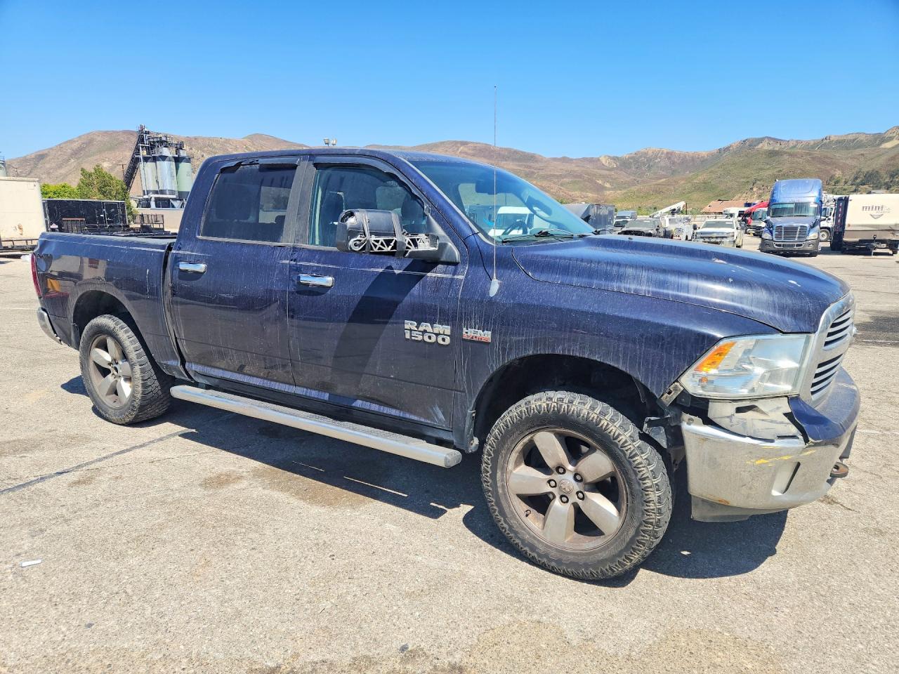 2013 Ram 1500 Slt Blue vin: 1C6RR7LT0DS699546