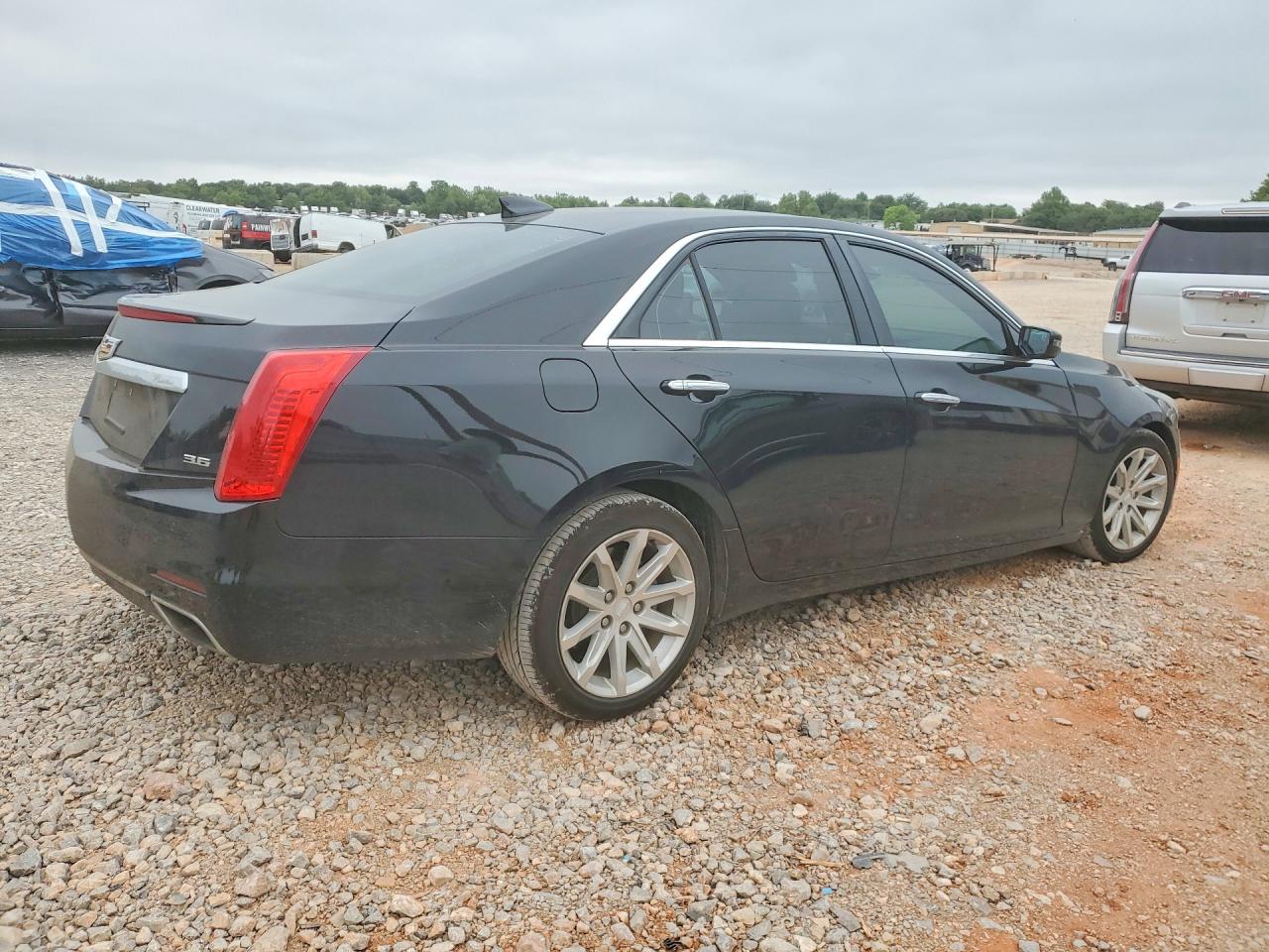 2015 Cadillac Cts Luxury Collection Black vin: 1G6AR5S38F0126150
