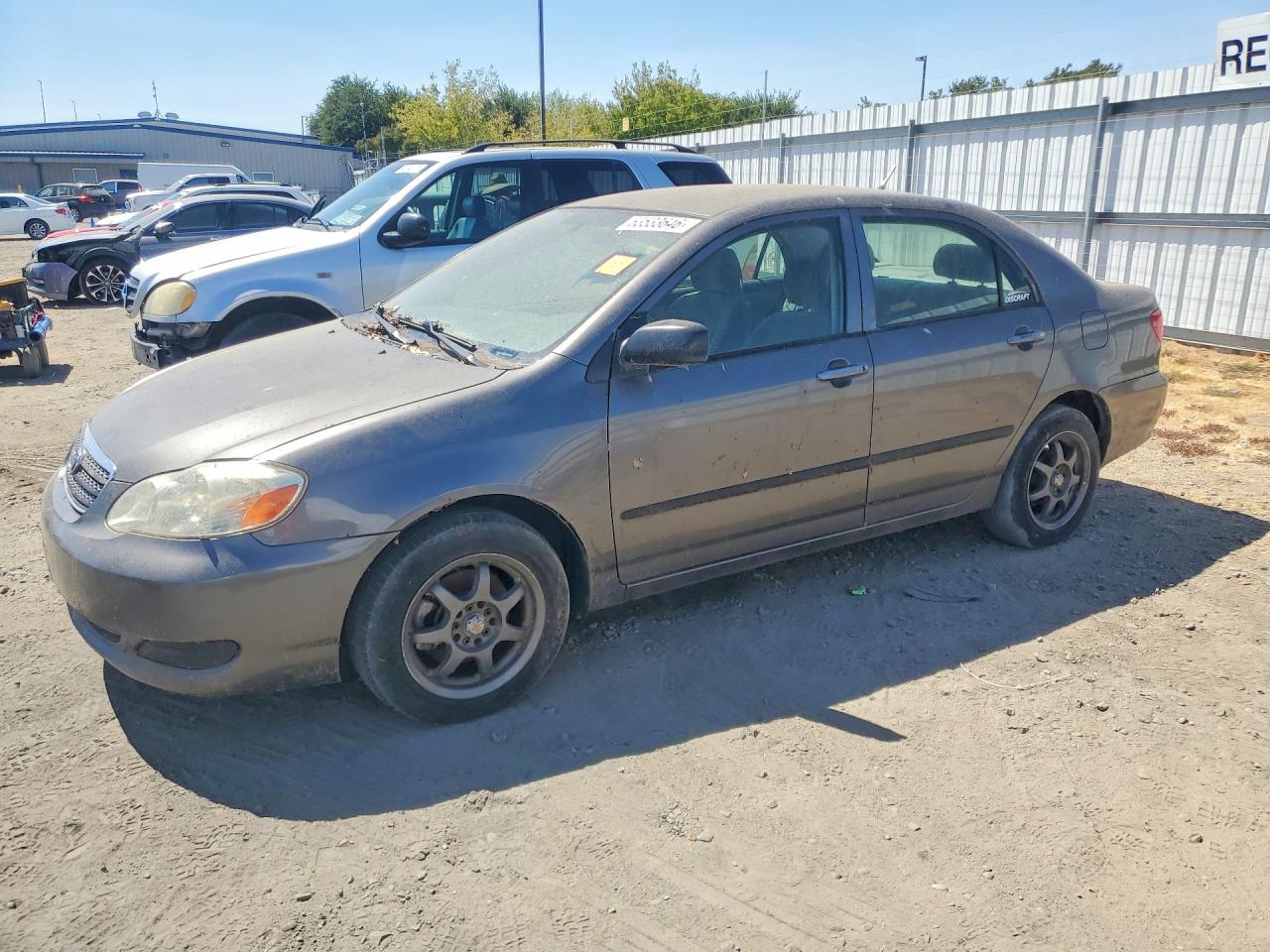 2006 Toyota Corolla Ce Gray vin: 1NXBR32E66Z626271