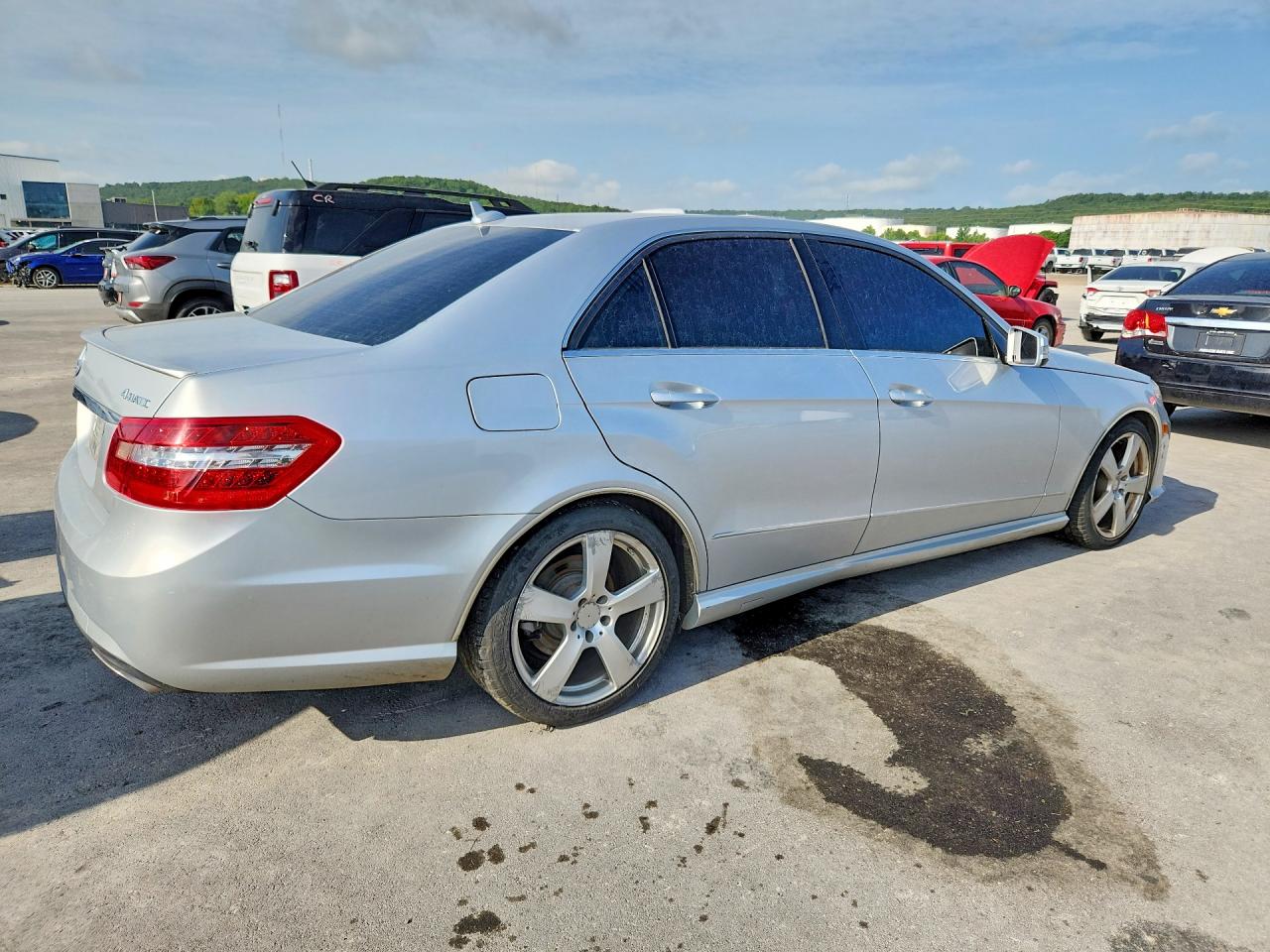 2011 Mercedes-benz E 350 4matic Silver vin: WDDHF8HB7BA492292