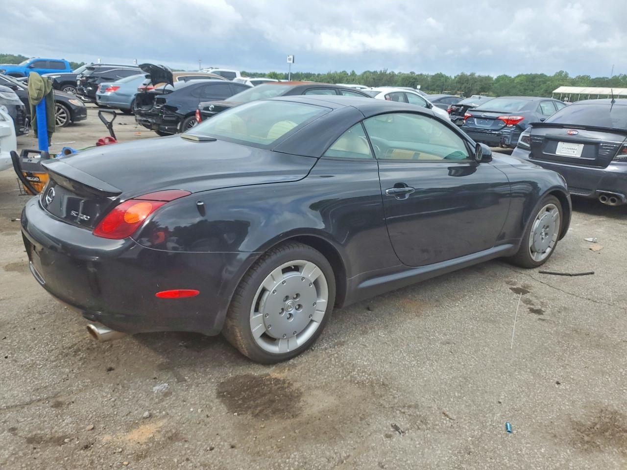 2003 Lexus Sc 430 Black vin: JTHFN48YX30039047