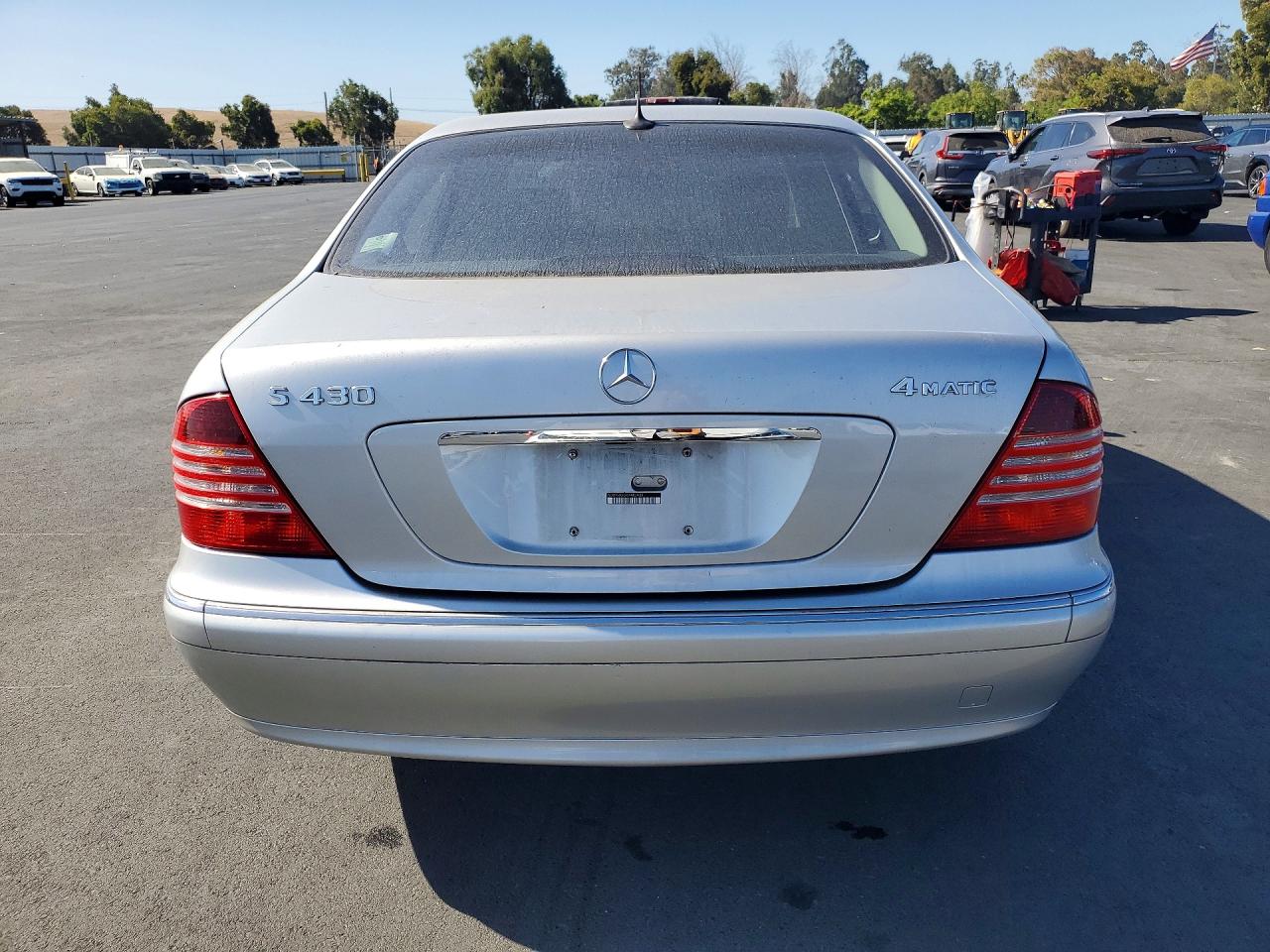 2006 Mercedes-benz S 430 4matic Silver vin: WDBNG83J26A482430