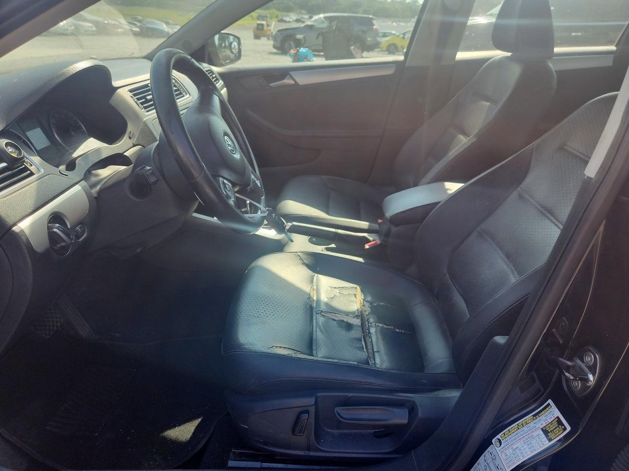 2014 Volkswagen Jetta Se Черный vin: 3VWD17AJ5EM291921