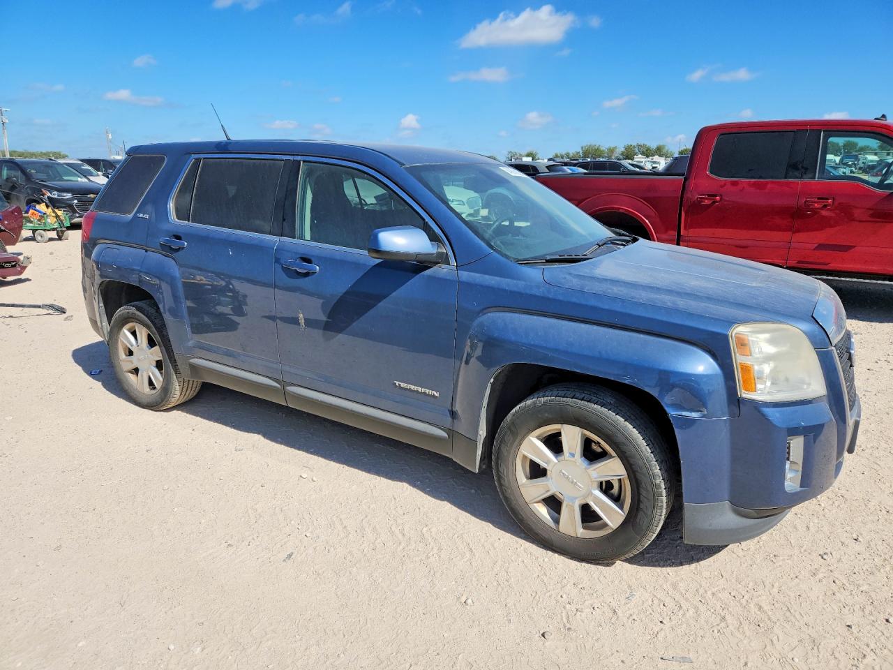 2012 Gmc Terrain Sle Blue vin: 2GKALMEK6C6201575