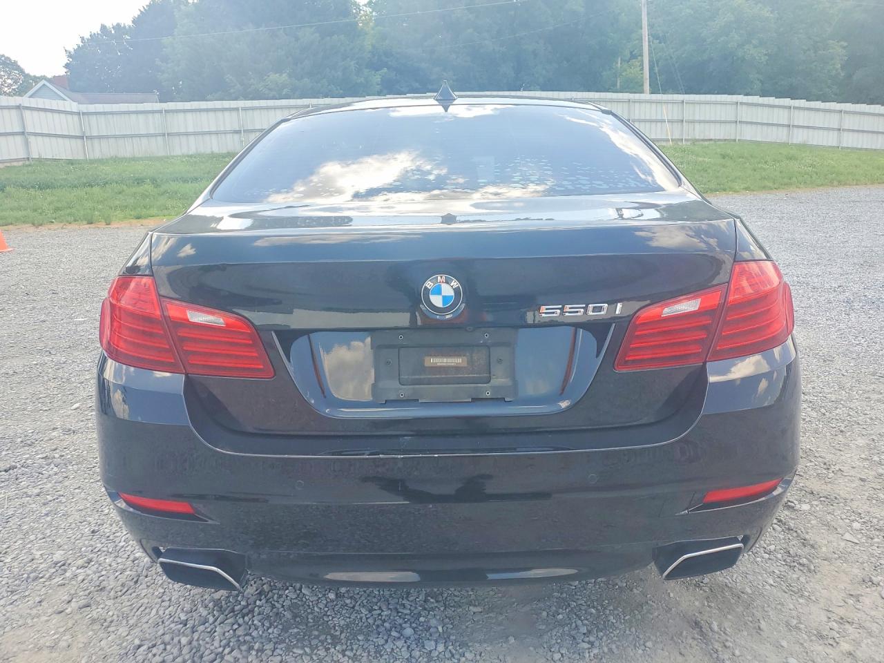 2015 Bmw 550 I Черный vin: WBAKN9C57FD960873