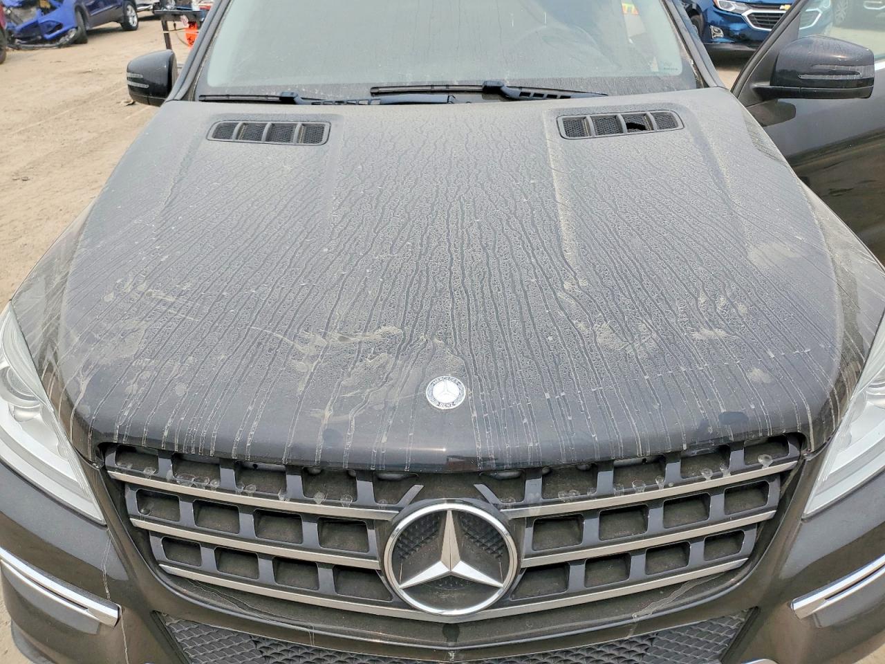 2014 Mercedes-benz Ml 350 4matic Black vin: 4JGDA5HB3EA415568