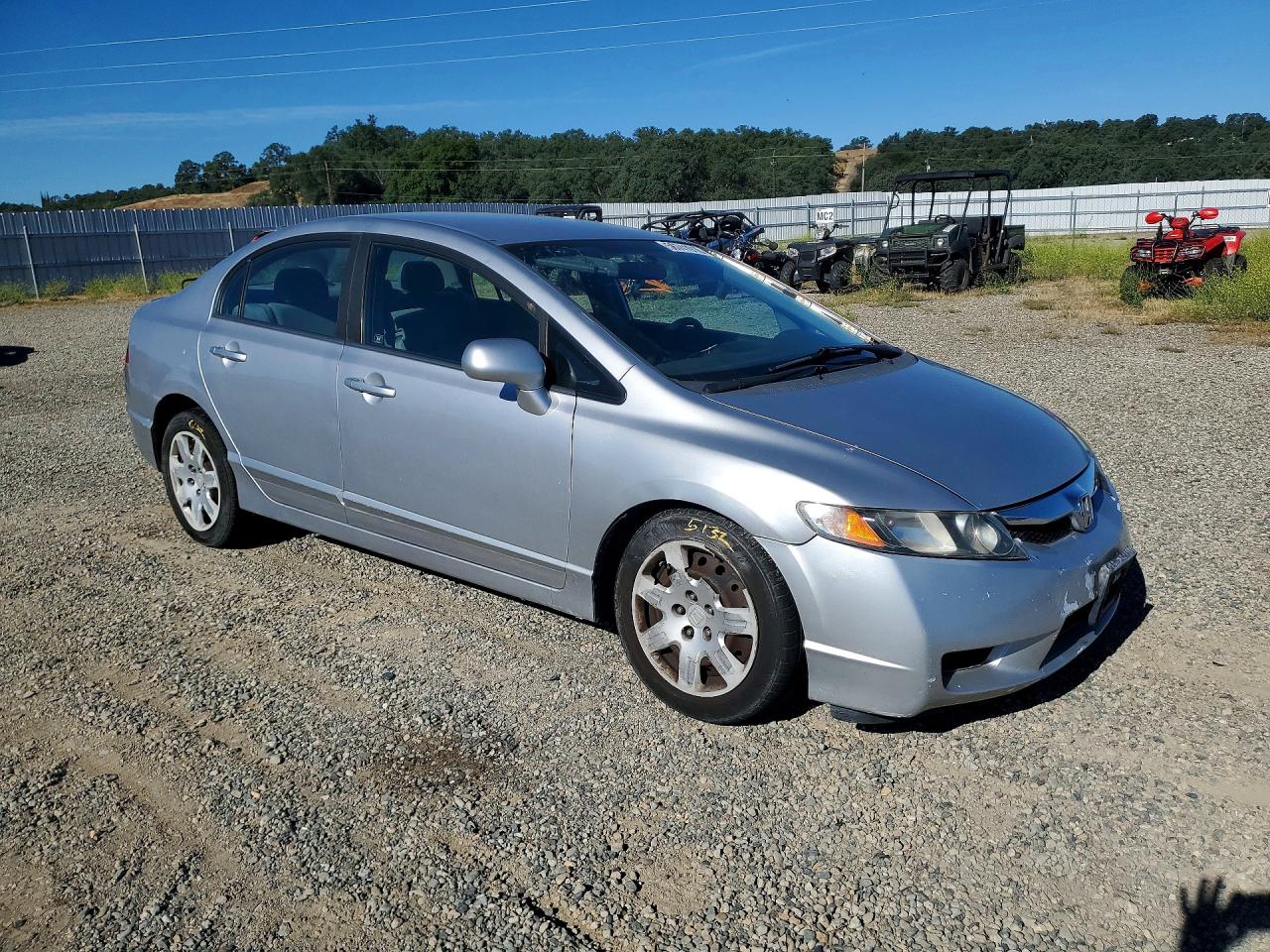 2011 Honda Civic Lx Silver vin: 19XFA1F55BE041654