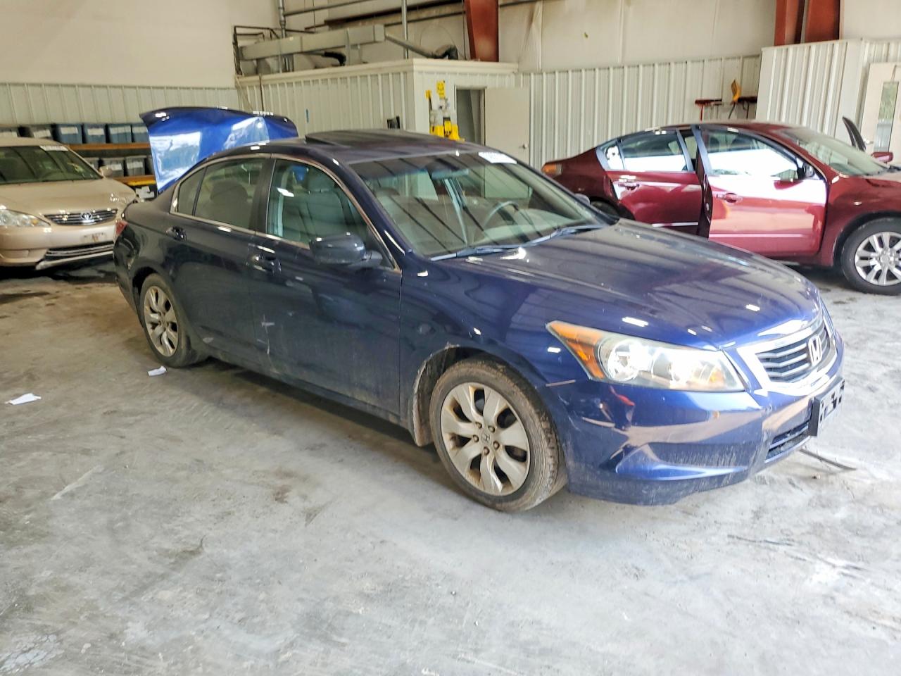 2010 Honda Accord Ex Blue vin: 1HGCP2F70AA099182