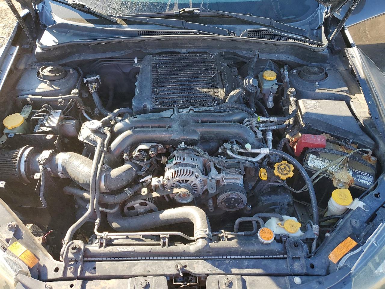 2012 Subaru Impreza Wrx Gray vin: JF1GV7E64CG002955