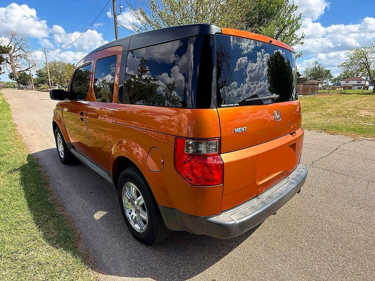 2007 Honda Element Ex Orange vin: 5J6YH287X7L000602