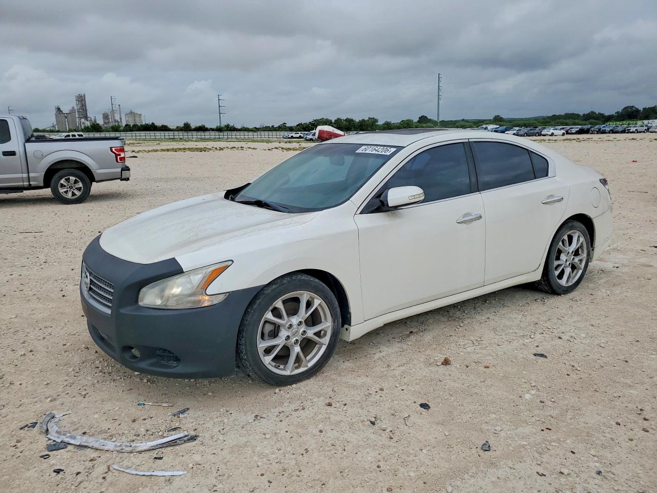 2012 Nissan Maxima 3.5 S White vin: 1N4AA5AP9CC852172