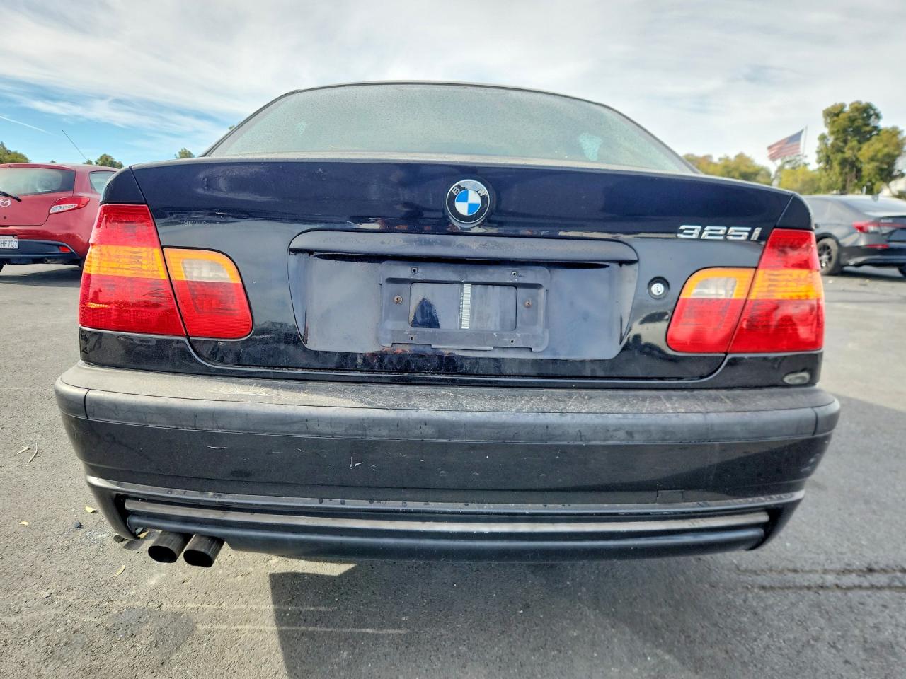 2002 Bmw 325 I Black vin: WBAEV33482KL76862