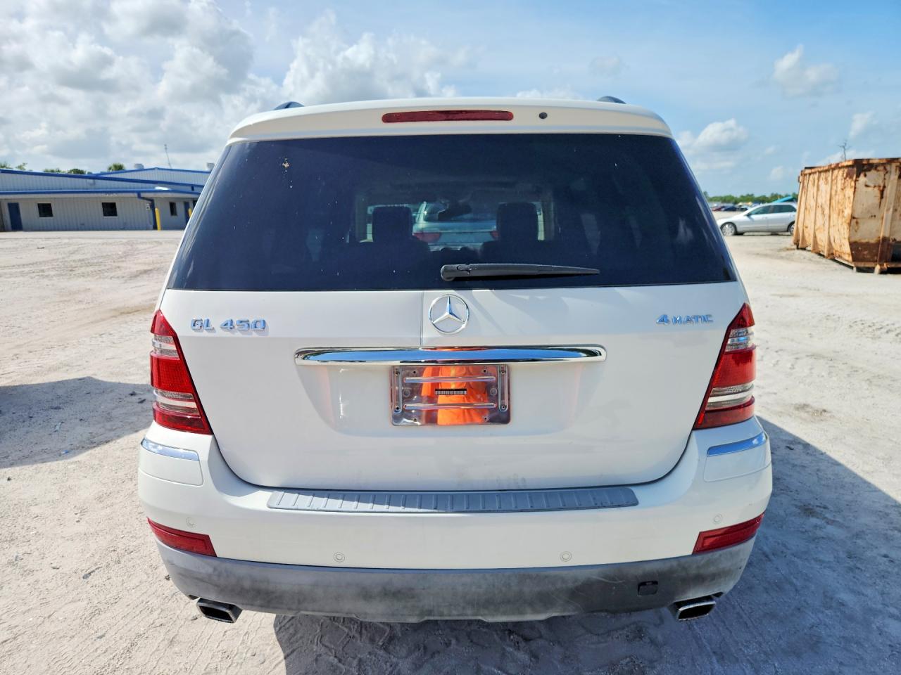 2007 Mercedes-benz Gl 450 4matic White vin: 4JGBF71E57A179100