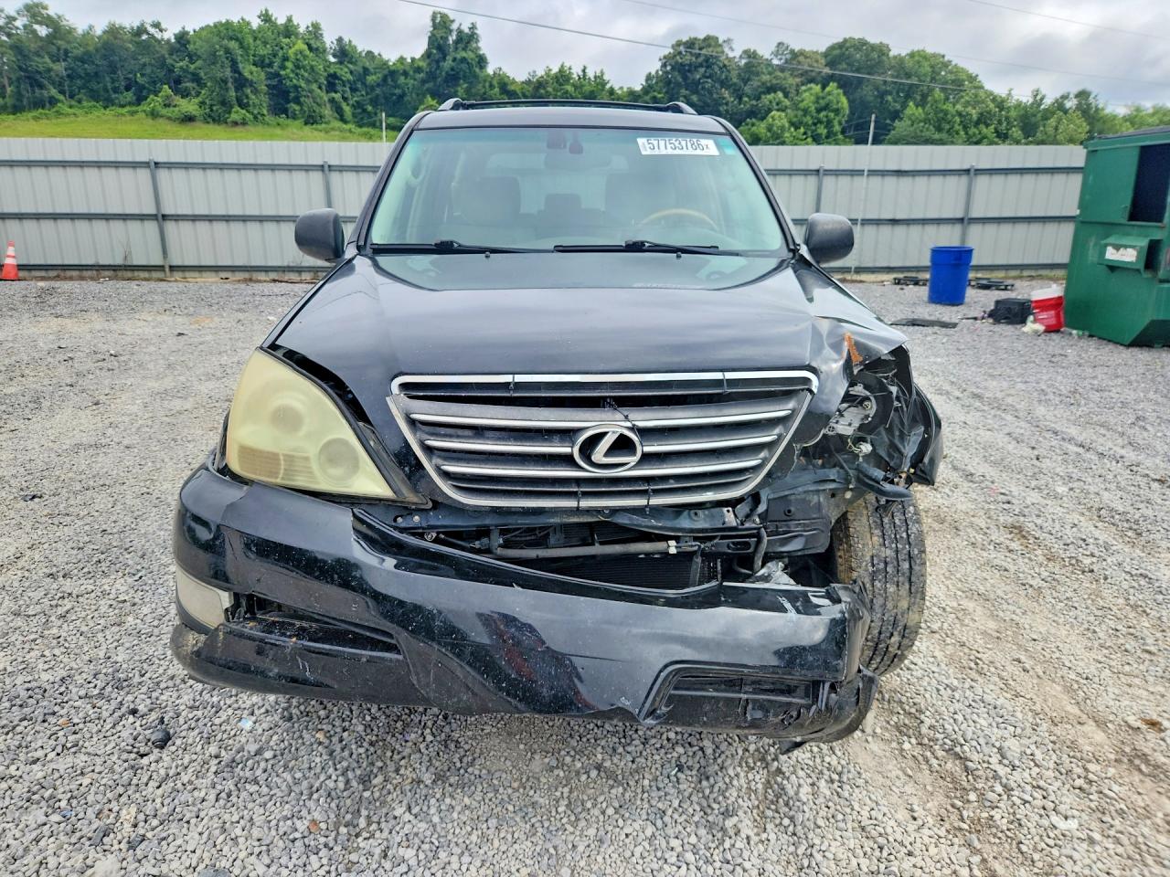 2004 Lexus Gx 470 Black vin: JTJBT20X240048420