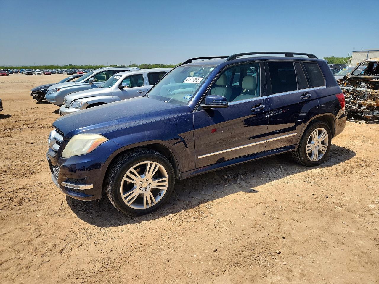 2014 Mercedes-benz Glk 250 Bluetec Blue vin: WDCGG0EB8EG302858
