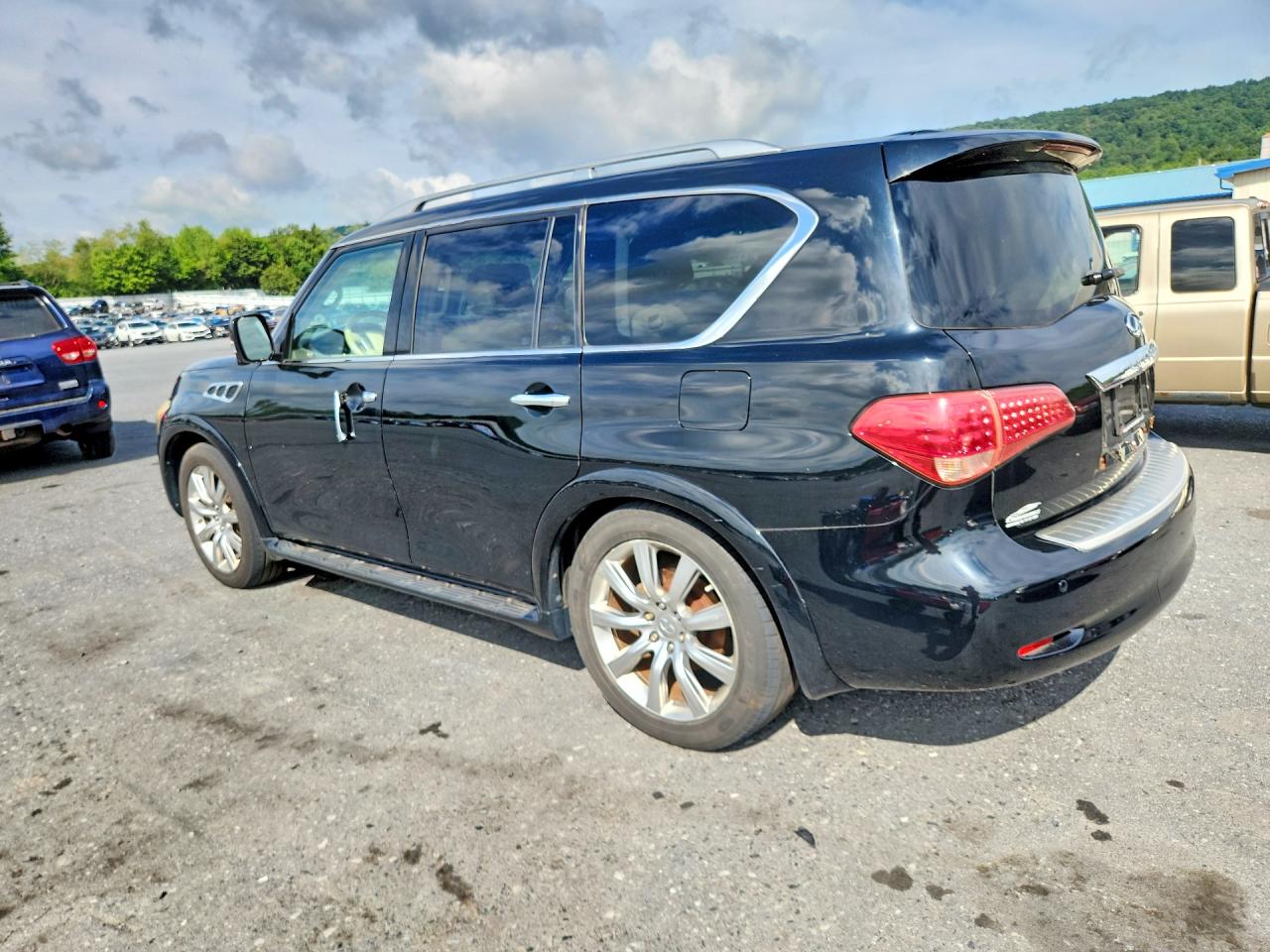 2012 Infiniti Qx56 Base Черный vin: JN8AZ2NE1C9016979