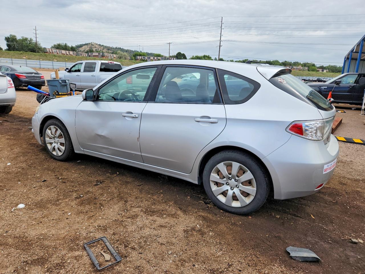 2009 Subaru Impreza 2.5i Silver vin: JF1GH61679H810775