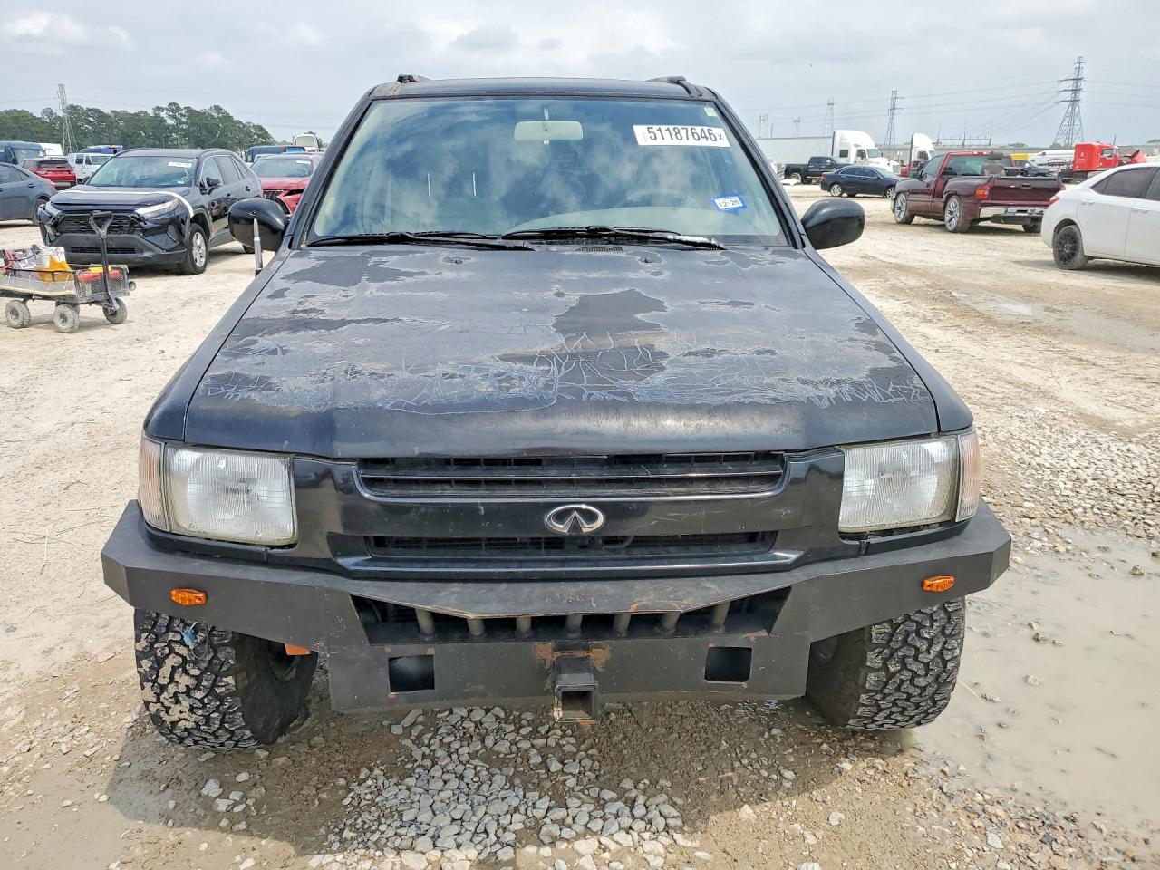 1998 Infiniti Qx4 Base Black vin: JNRAR05Y9WW035814