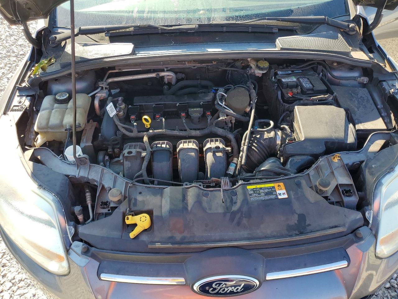 2013 Ford Focus Se Gray vin: 1FADP3F29DL188812