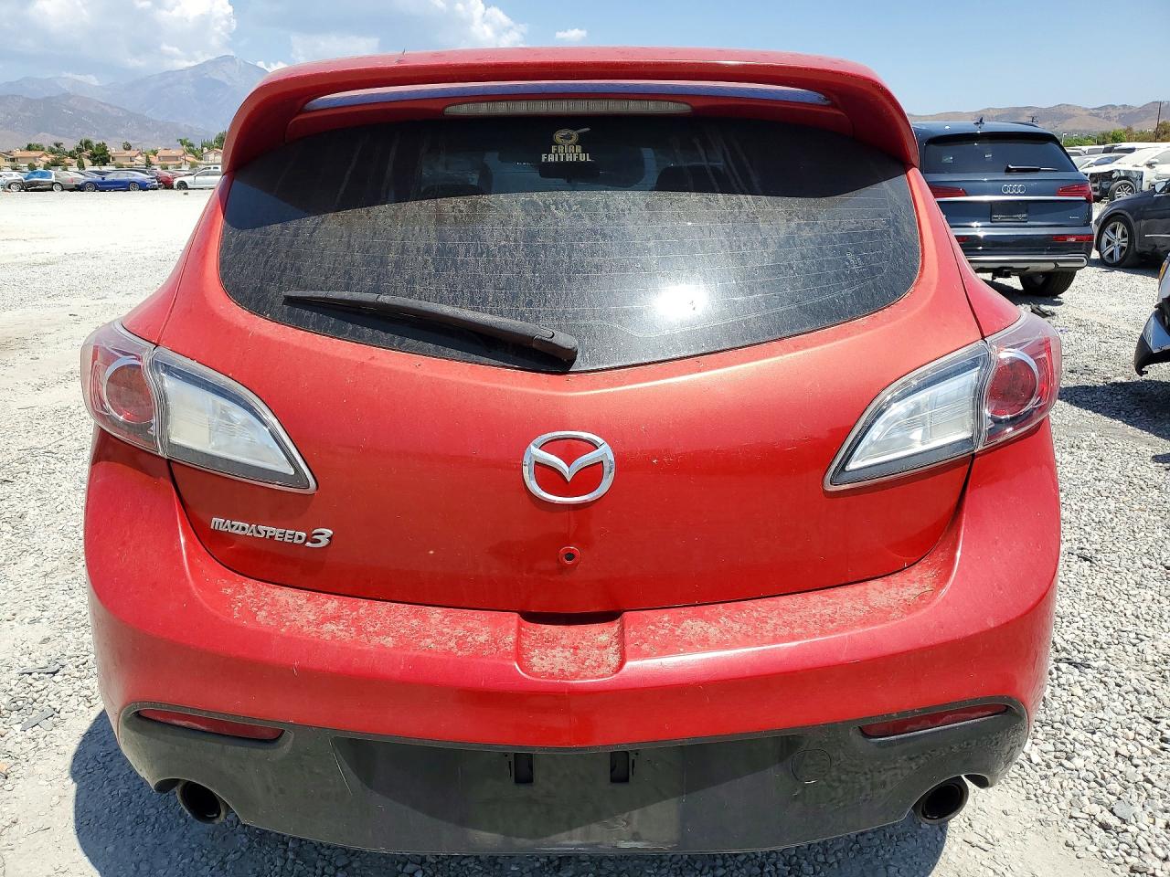 2010 Mazda Speed 3 Red vin: JM1BL1H43A1177764