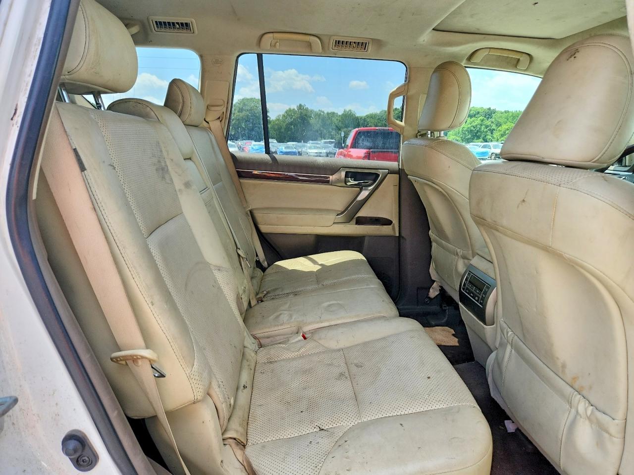 2012 Lexus Gx 460 White vin: JTJBM7FX8C5037828