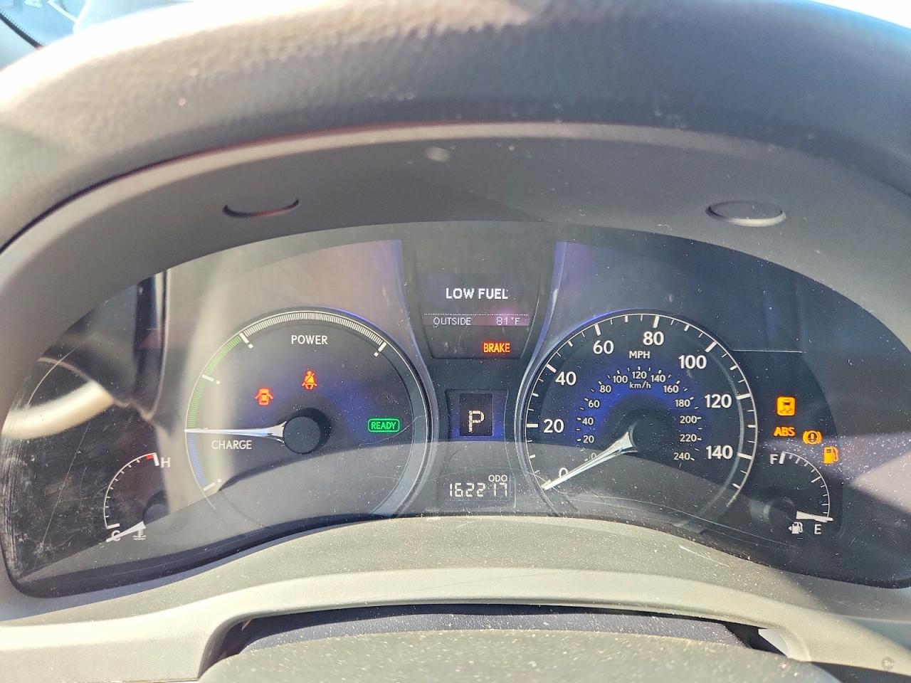 2011 Lexus Rx 450h Charcoal vin: JTJBC1BA6B2042219