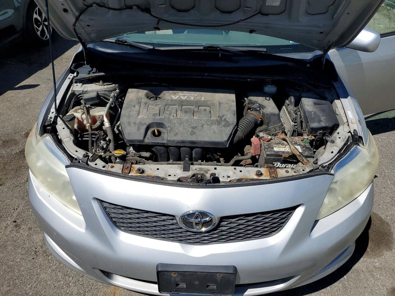 2009 Toyota Corolla Le Silver vin: 1NXBU40E79Z066322